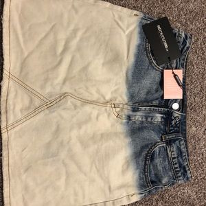 Pretty Little Thing Colorblock Skirt